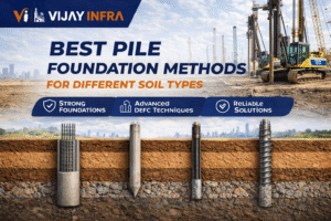 Best Pile Foundation Methods for Different Soil Types